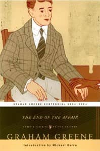 book cover for The End of the Affair