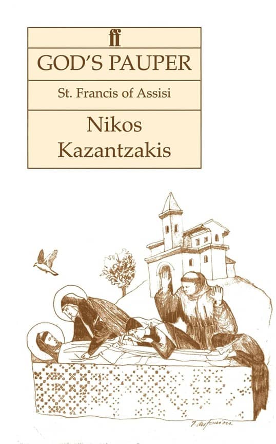 Book cover for God's Pauper by Kazantzakis